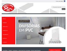 Tablet Screenshot of divisoriaseforrosguacu.com.br